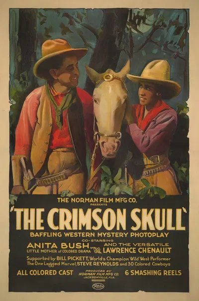 The Crimson skull by Ritchey Lith. Corp., 1921 — digital art print download