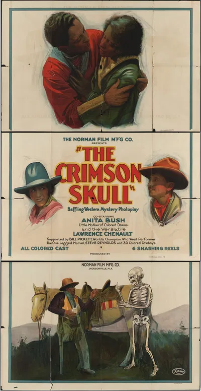The crimson skull by Ritchey Lith. Corp., 1921 — digital art print download