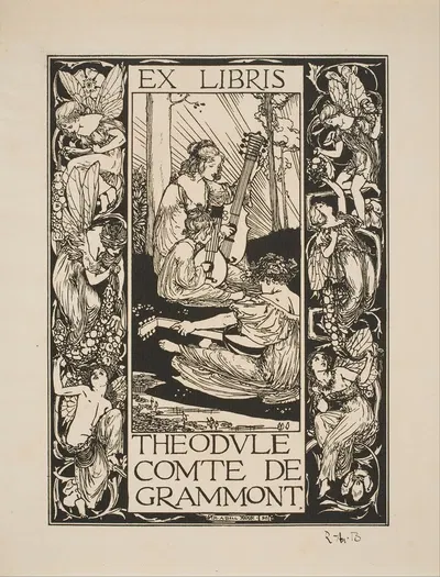 Theodule, Count of Grammont by Роберт Эннинг Белл, 1896 — digital art print download