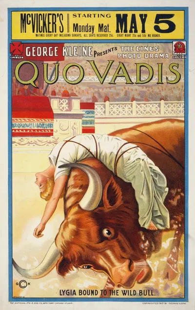 Quo Vadis by National Printing & Engraving Company, 1913 — digital art print download