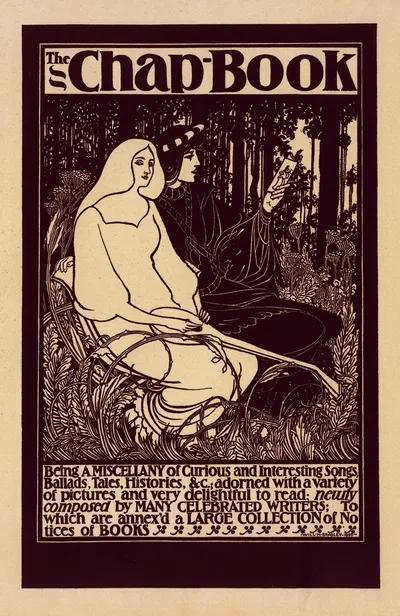 The Chap-Book by Уилл Брэдли, 1898 — digital art print download