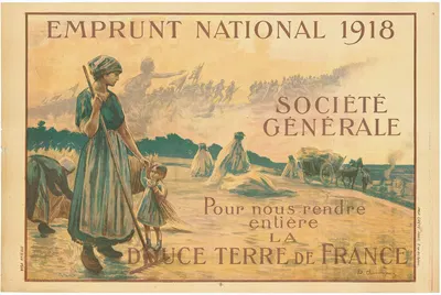 Emprunt National 1918 by Bruno Chavannaz, 1918 — digital art print download