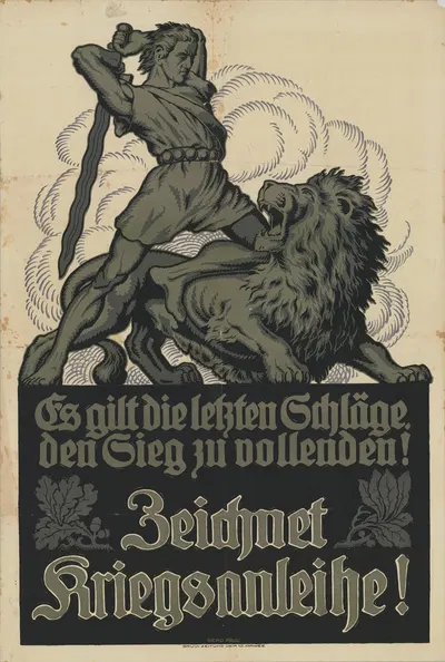 Es gilt die letzten Schläge den Sieg zu vollenden! Ohne Jahr by Gerd Paul — digital art print download