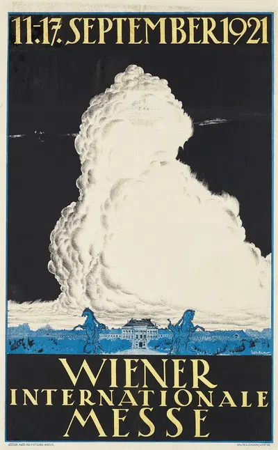 Wiener Internationale Messe by Тео Матейко, 1921 — digital art print download