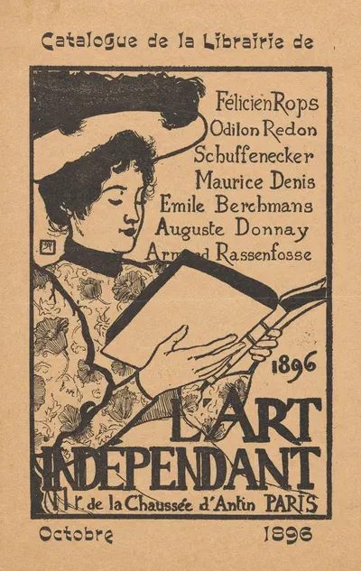 L'Art Independant by Арман Рассенфос, 1896 — digital art print download