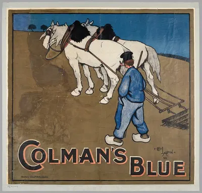 Colman's blue by Cecil Charles Windsor Aldin, 1898 — digital art print download