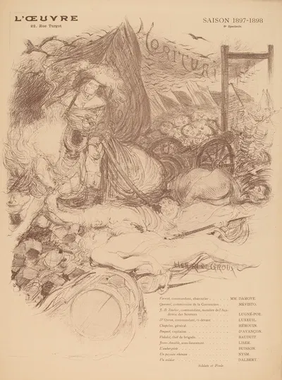 Morituri by Henry de Groux, 1898 — digital art print download