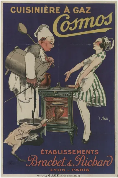 Cuisinière à gaz Cosmos by Joseph Stall — digital art print download