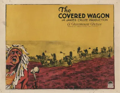 The covered wagon by James Cruze, 1923 — digital art print download