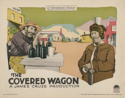 The covered wagon by James Cruze, 1923 — digital art print download