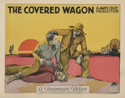 The covered wagon by James Cruze, 1923 — digital art print download