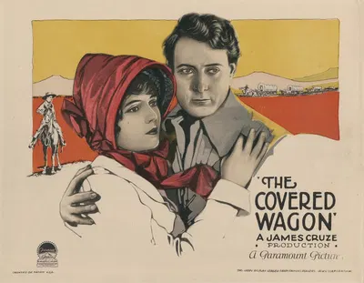 The covered wagon by James Cruze, 1923 — digital art print download