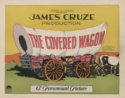 The covered wagon by James Cruze, 1923 — digital art print download