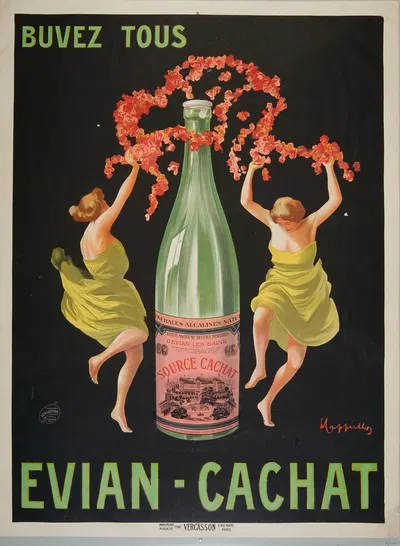 Buvez tous Evian-Cachat by Леонетто Каппьелло — digital art print download