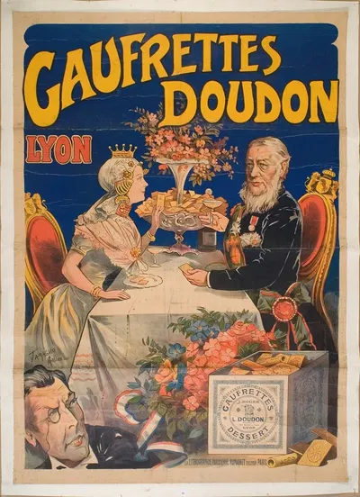 Gaufrettes Doudon by Nicolas Tamagno, 1901 — digital art print download