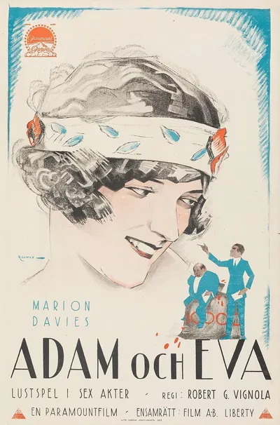 Adam and Eva by Eric Rohman, 1923 — digital art print download