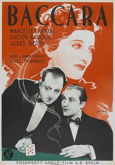 Baccara by Eric Rohman, 1936 — digital art print download