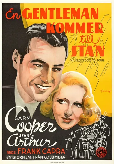 Mr. Deeds Goes to Town by Eric Rohman, 1936 — digital art print download