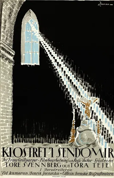 Secret of the Monastery by Eric Rohman, 1922 — digital art print download