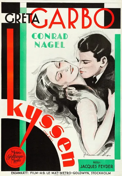 The Kiss by Eric Rohman, 1930 — digital art print download