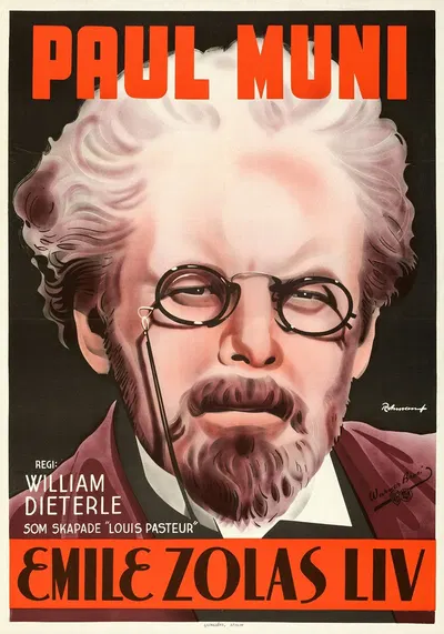 The Life of Emile Zola by Eric Rohman, 1937 — digital art print download