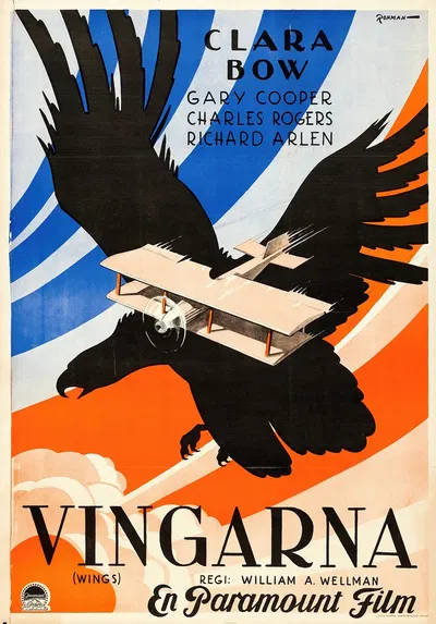 Wings by Eric Rohman, 1929 — digital art print download