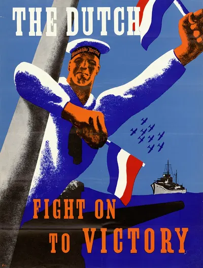 The Dutch Fight on to Victory by A. T. Peel — digital art print download