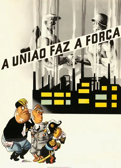 A União Faz a Força by Antonio Arias Bernal — digital art print download