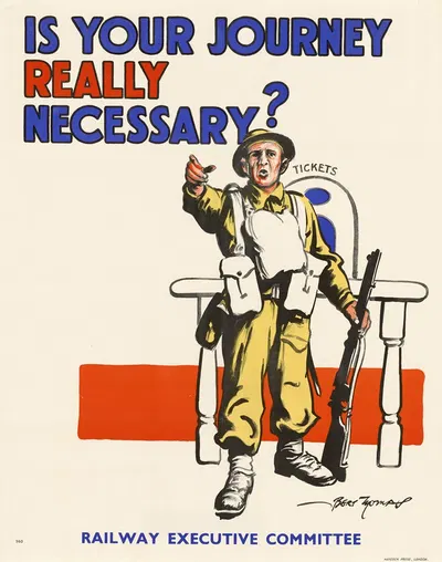 Is Your Journey Really Necessary by Bert Thomas — digital art print download
