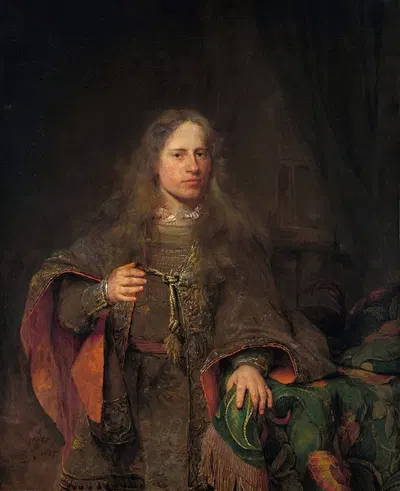 Портрет Эрнеста де Беверена, лорда Вест-Ийсселмонда и Де Линдта by Аерт де Гелдер, 1685 — digital art print download