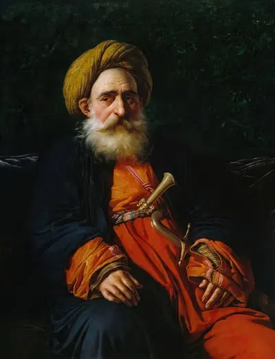 Портрет катефа Дахута, христианского мамелюка by Анн Луи Жироде-Триосон, 1804 — digital art print download