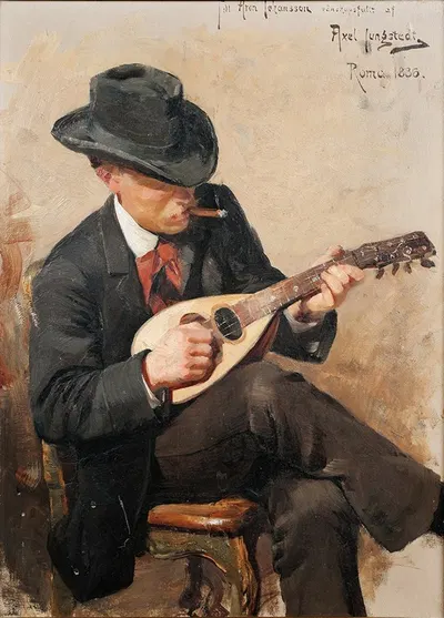 Aron Johansson by Axel Jungstedt, 1886 — digital art print download