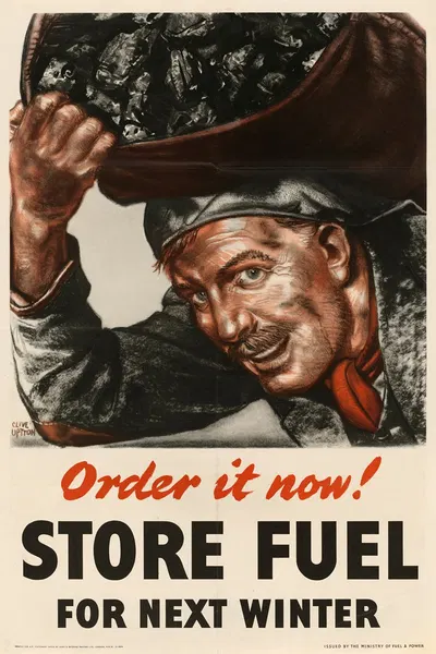 Order it Now! Store Fuel for Next Winter by Clive Uptton — digital art print download