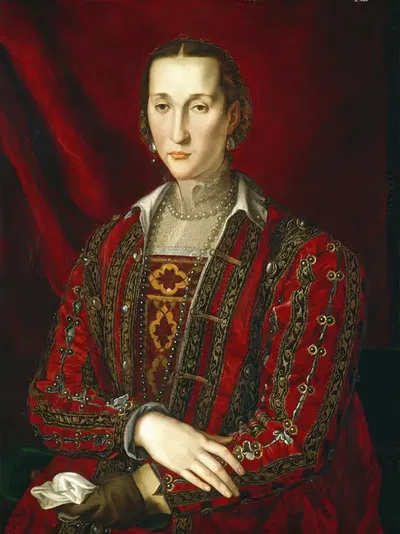 Элеонора ди Толедо by Агноло Бронзино, c. 1560 — digital art print download