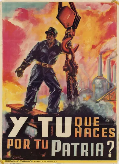 Y Tu Que Haces por Tu Patria by David Arreola — digital art print download