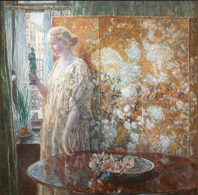 Танагра (Строители, Нью-Йорк) by Чайлд Хассам, 1918 — digital art print download