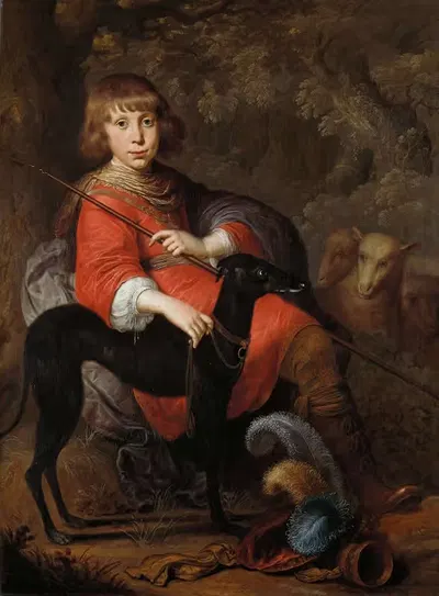Портрет Мартина Алевейна by Дирк Дирксз. ван Сантворт, 1644 — digital art print download