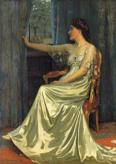 Рассвет by Эдмунд Ходжсон Смарт, 1907 — digital art print download