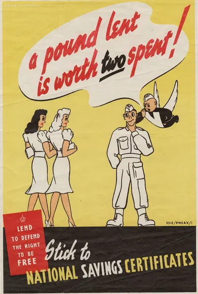 A Pound Lent is Worth Two Spent! by Edgar Longman — digital art print download