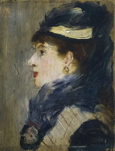 Portrait of a Lady by Édouard Manet, c. 1879 — digital art print download