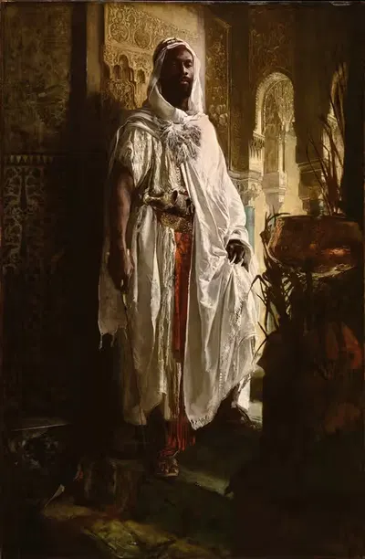 Мавританский вождь by Эдуард Шарлемон, 1878 — digital art print download