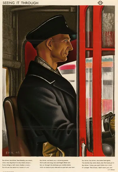 Seeing it Through by Eric Henri Kennington — digital art print download