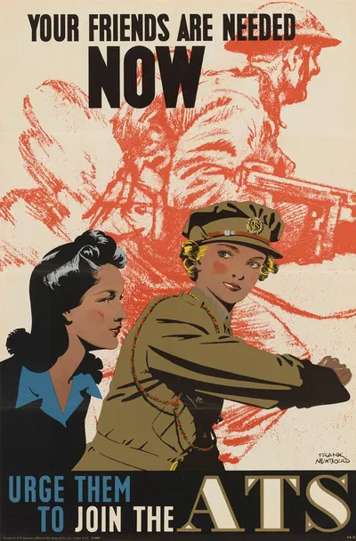 Your Friends are Needed Now by Frank Newbould — digital art print download