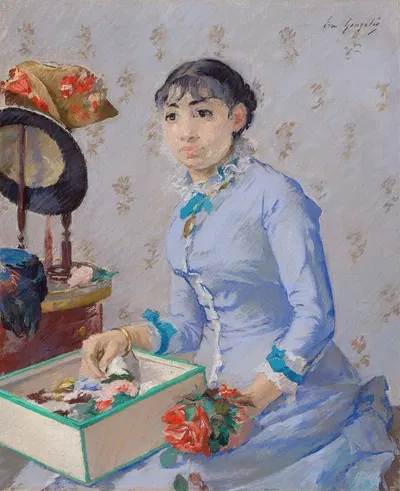 Модельер by Ева Гонсалес, 1872–1882 — digital art print download