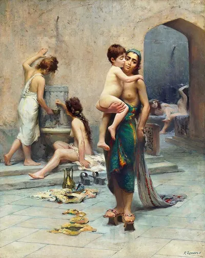 Хамам – ванна by Фаусто Зонаро — digital art print download