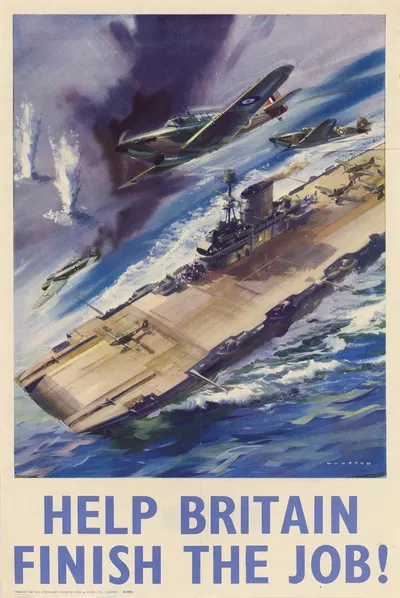Help Britain Finish the Job! by Frank Wootton — digital art print download