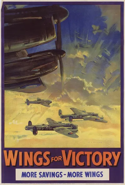 Wings for Victory by Frank Wootton — digital art print download
