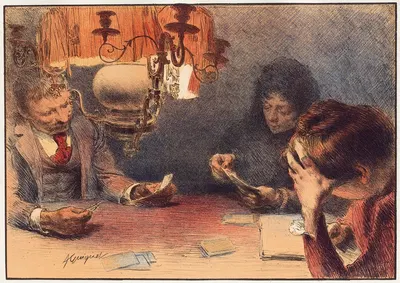 Лампа by Франсуа Гиге, 1899 — digital art print download