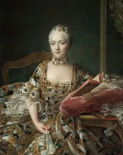 Портрет маркизы д'Агирендес by Франсуа-Юбер Друа, 1759 — digital art print download