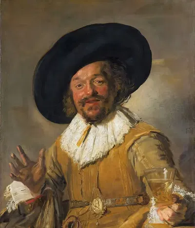Merry Drinker by Frans Hals — digital art print download